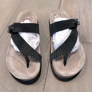 Mephisto black sandals size 10 (40) excellent condition